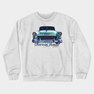 1955 Chevrolet Nomad Station Wagon Crewneck Sweatshirt